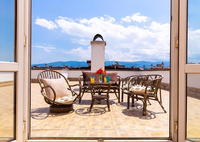 Roof Terrace Maisonette Apartman *